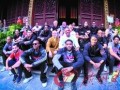 NBA快船全队参观上海玉佛寺 “三巨头”拜佛显虔诚