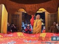 新年第一天 上海静安寺举行“祈福宝鼎”赠送仪式