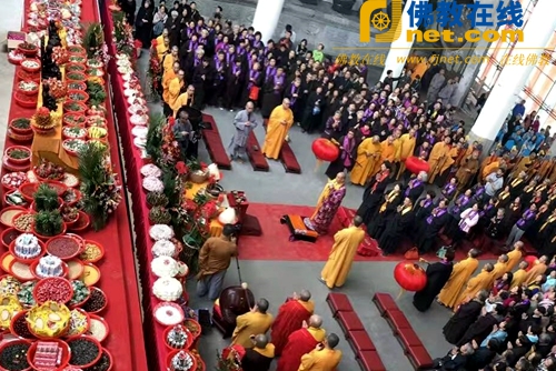 法会—江苏常州三圣禅寺隆重启建重建普光明殿上梁祈福法会