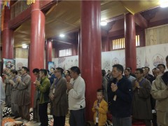 重庆南川金佛寺道坚法师闭关二周年纪念晚会