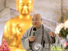 法鼓山举办首场岁末关怀 果东法师现场送祝福