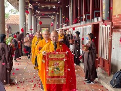 莆田广化寺依传统仪规举行四月初八浴佛法会