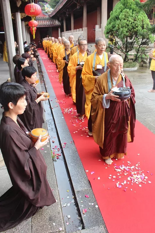 佛教入千家滴灌菩提种 广东潮州开元镇国禅寺启建供僧法会